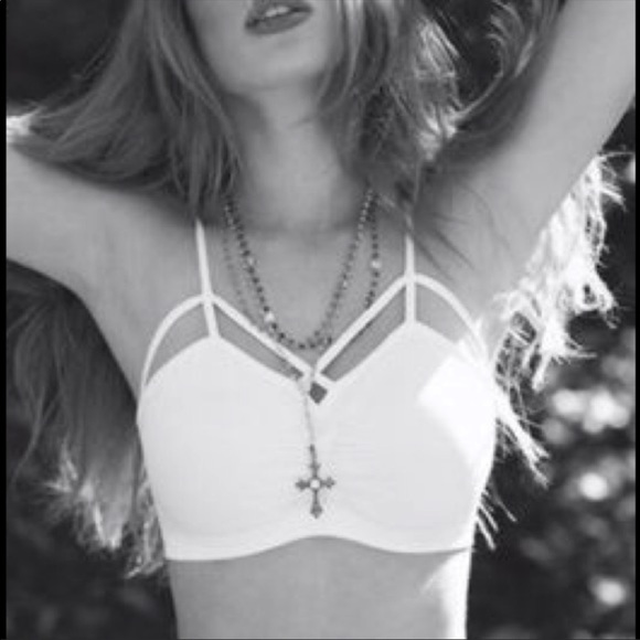 LF Other - LF elastic bandeau in off-white